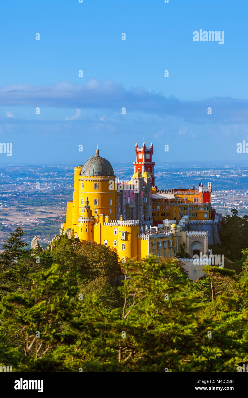 Pena nel Palazzo di Sintra - Portogallo Foto Stock