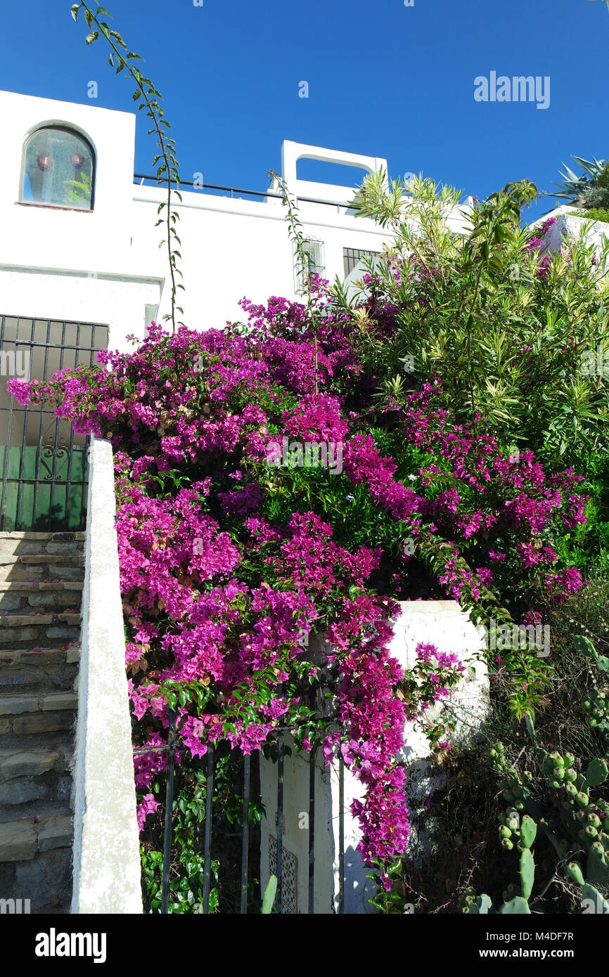 Spagnolo case vacanza Foto Stock