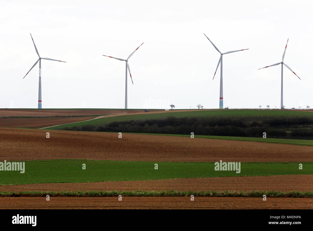 Generatore eolico Foto Stock