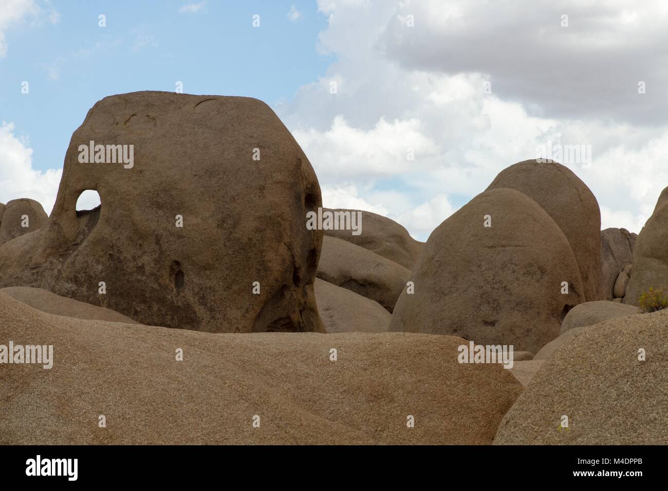 Cranio Rock Foto Stock