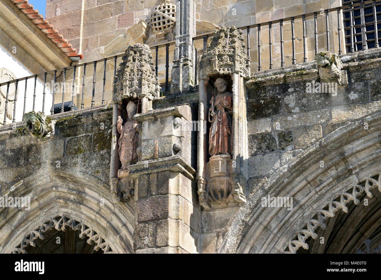 Sagrato della Cattedrale di Braga Foto Stock