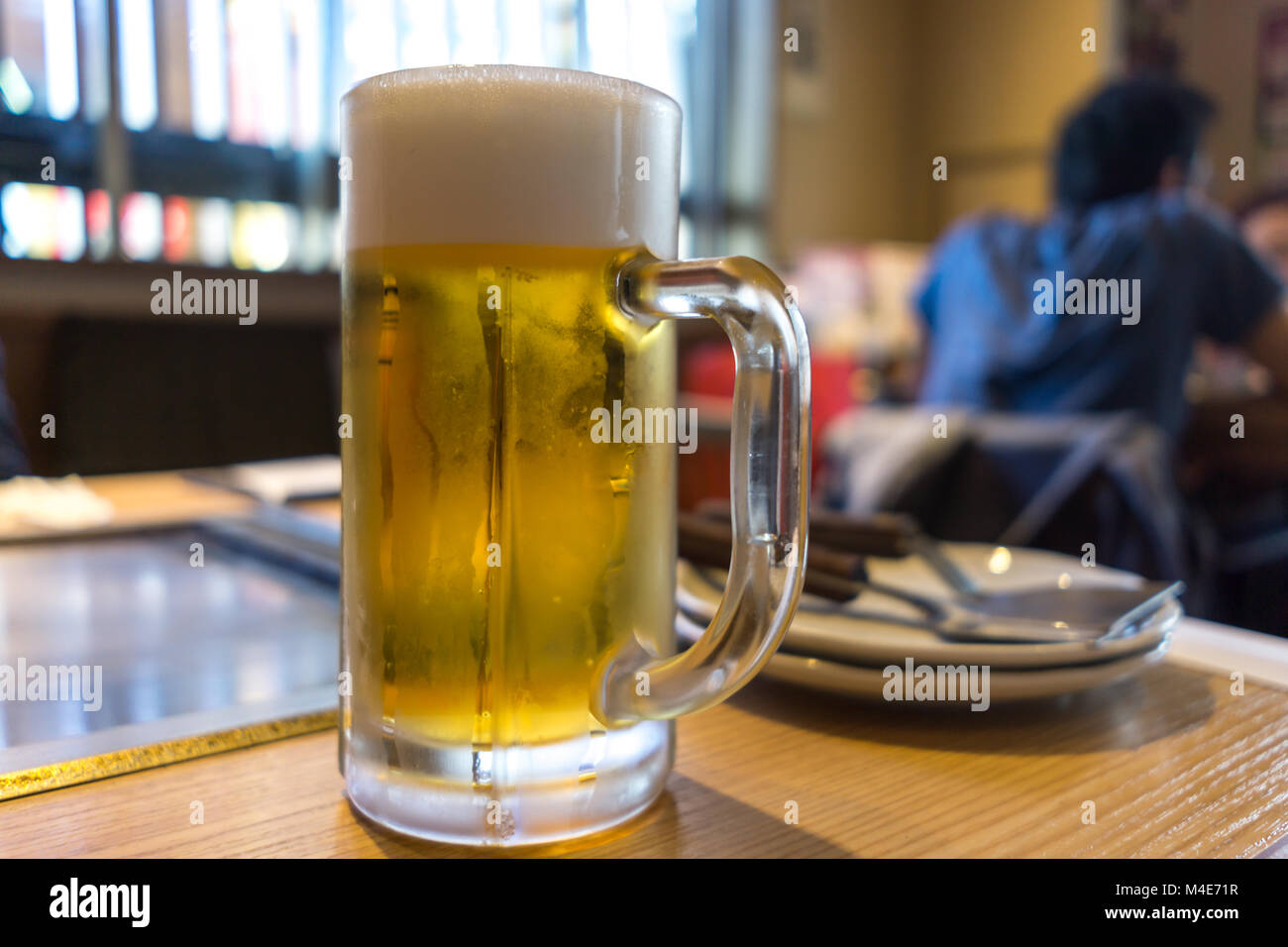 Birra fresca Foto Stock