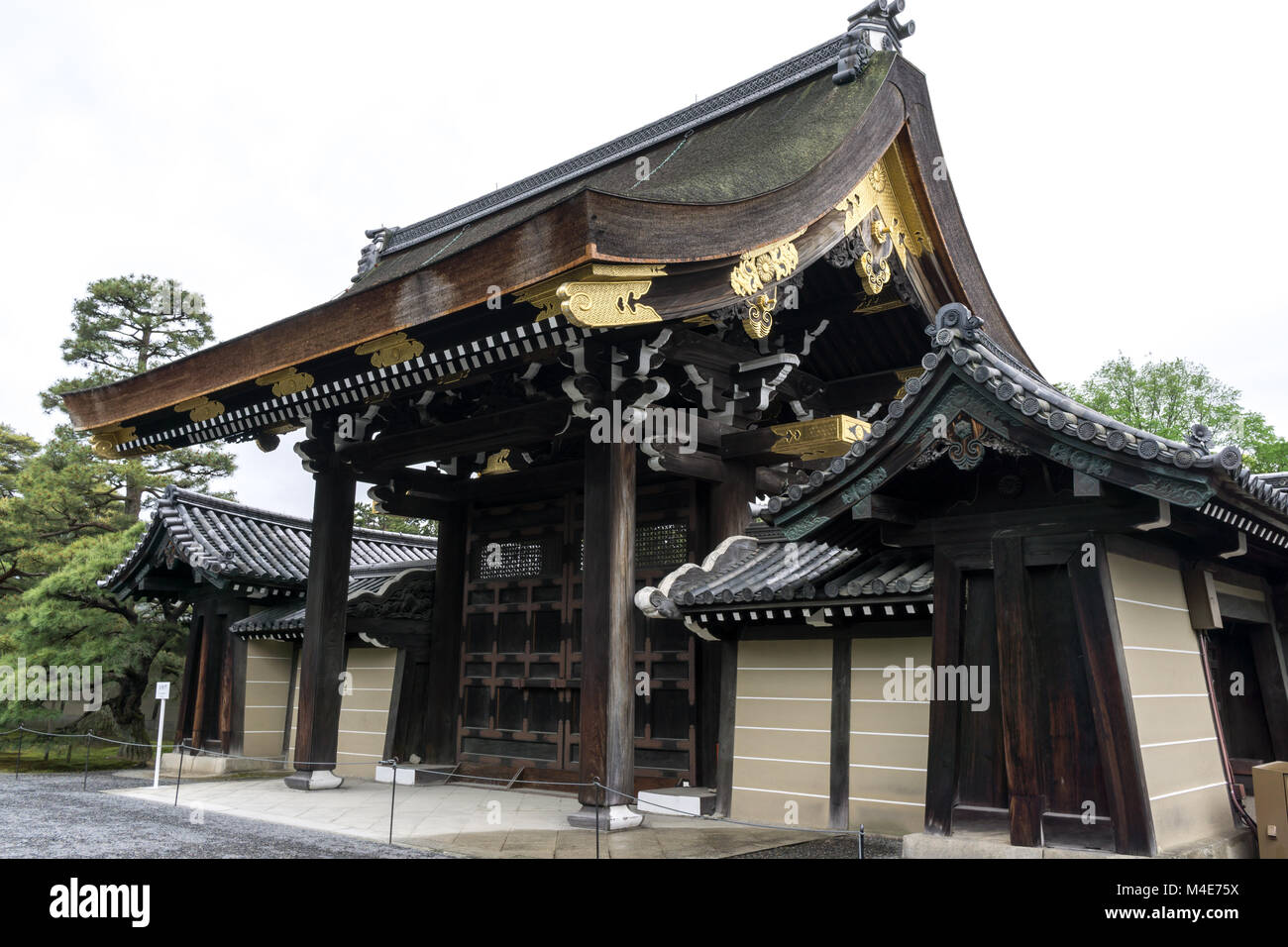 Il Palazzo Imperiale di Kyoto Foto Stock
