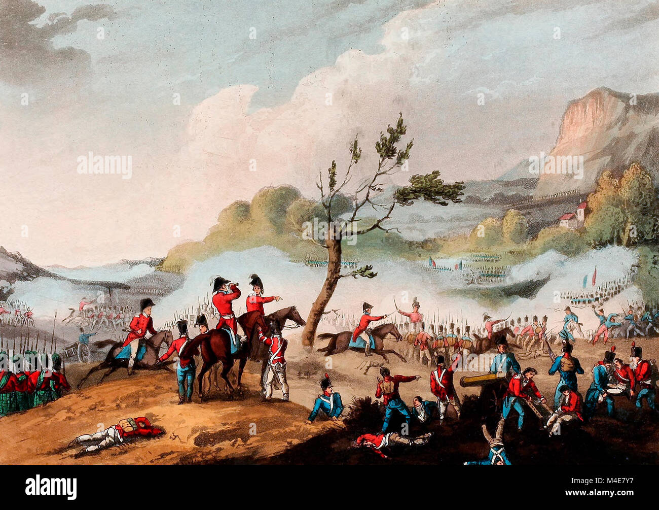 Battaglia italia dipinto immagini e fotografie stock ad alta