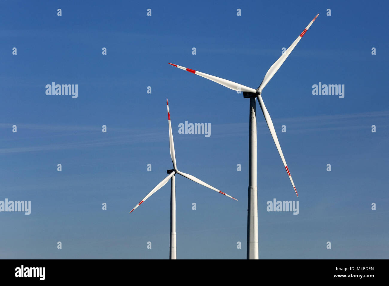 Generatore eolico Foto Stock