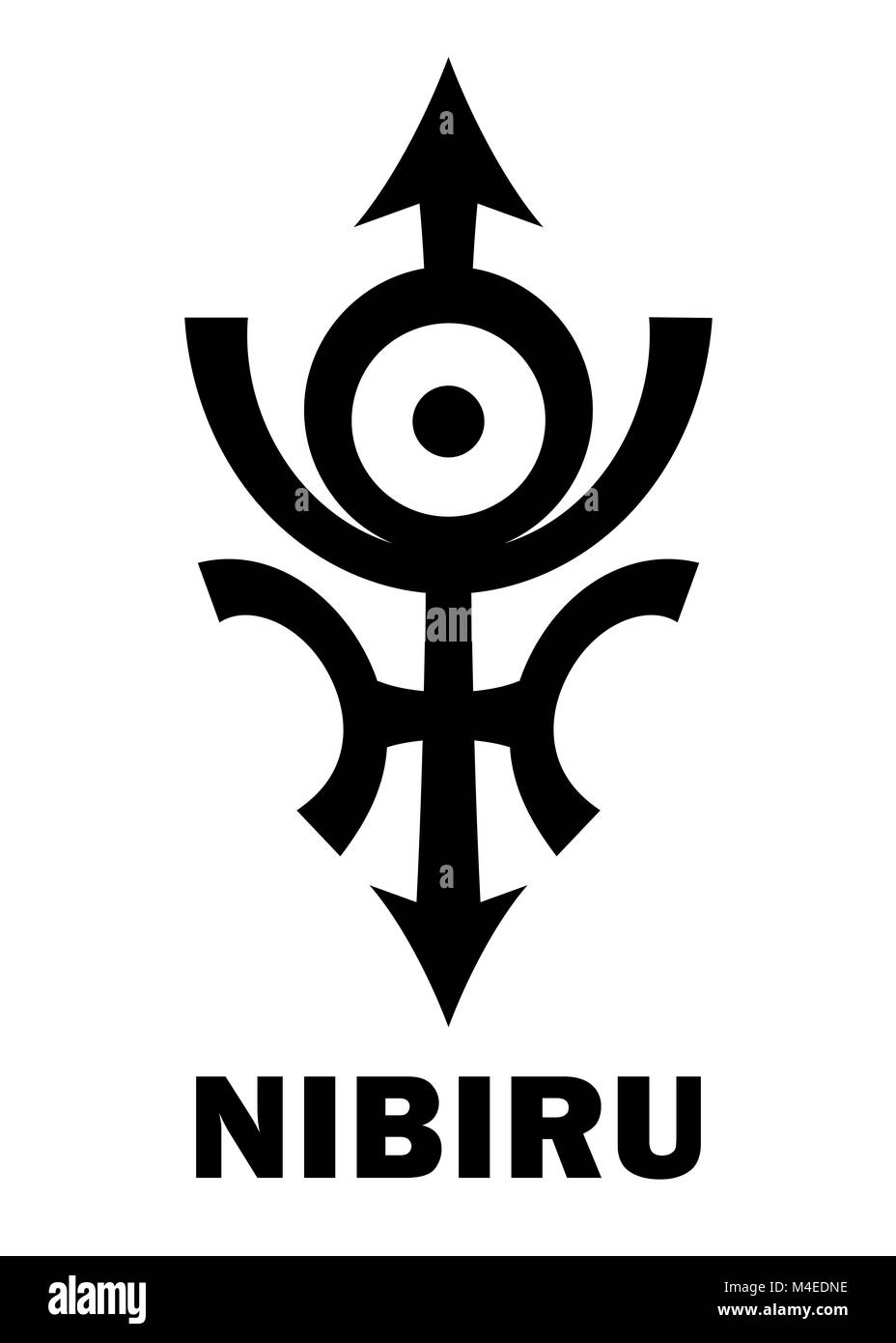 Astrologia: Rogue pianeta Nibiru Foto Stock