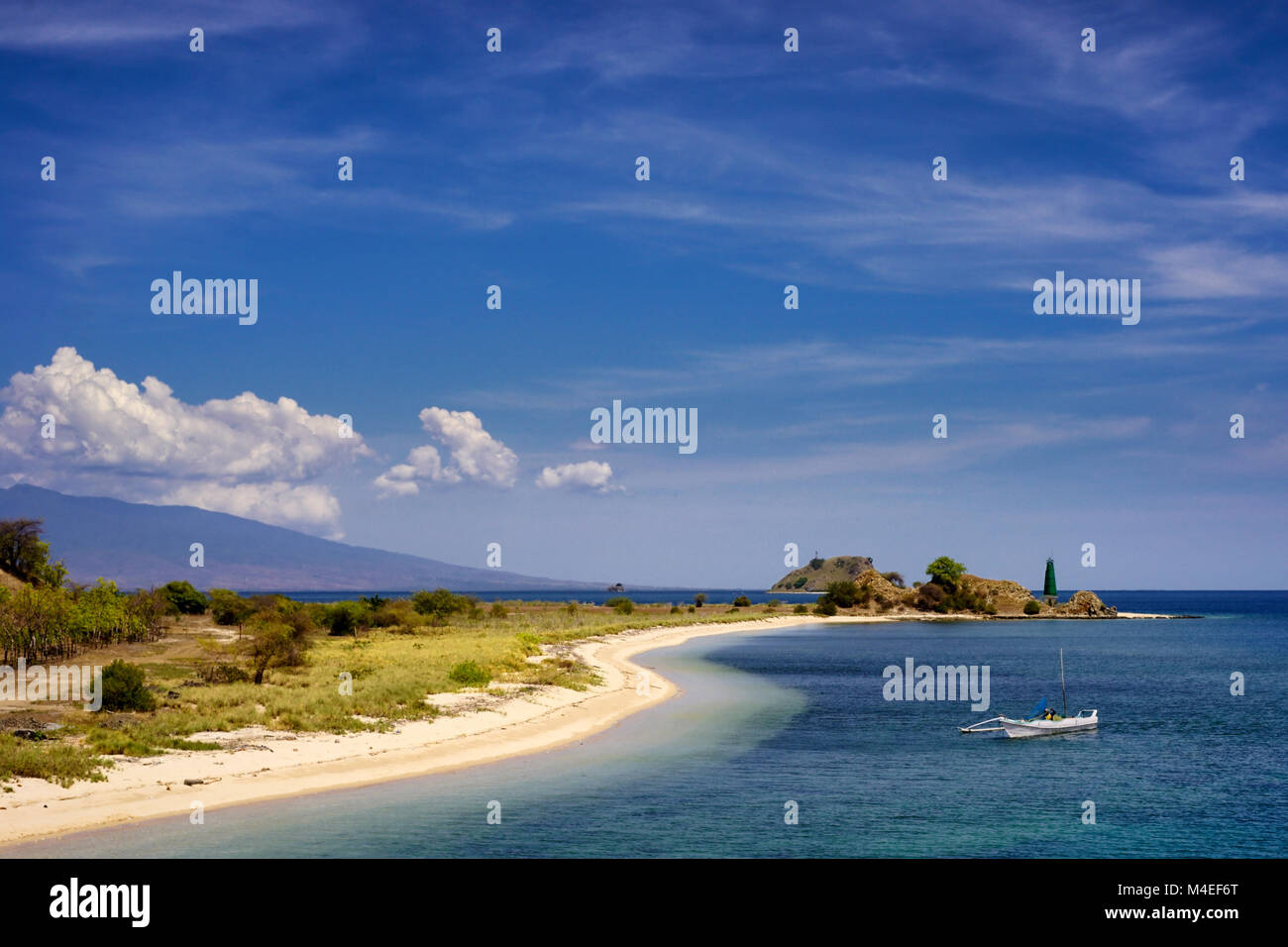 Pototano Beach, Sumbawa, West Nusa Teggara, Indonesia Foto Stock