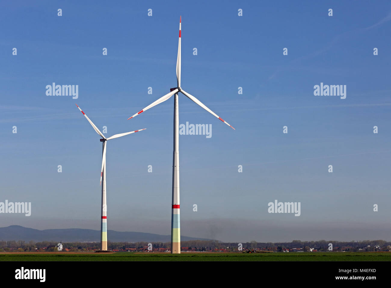 Generatore eolico Foto Stock