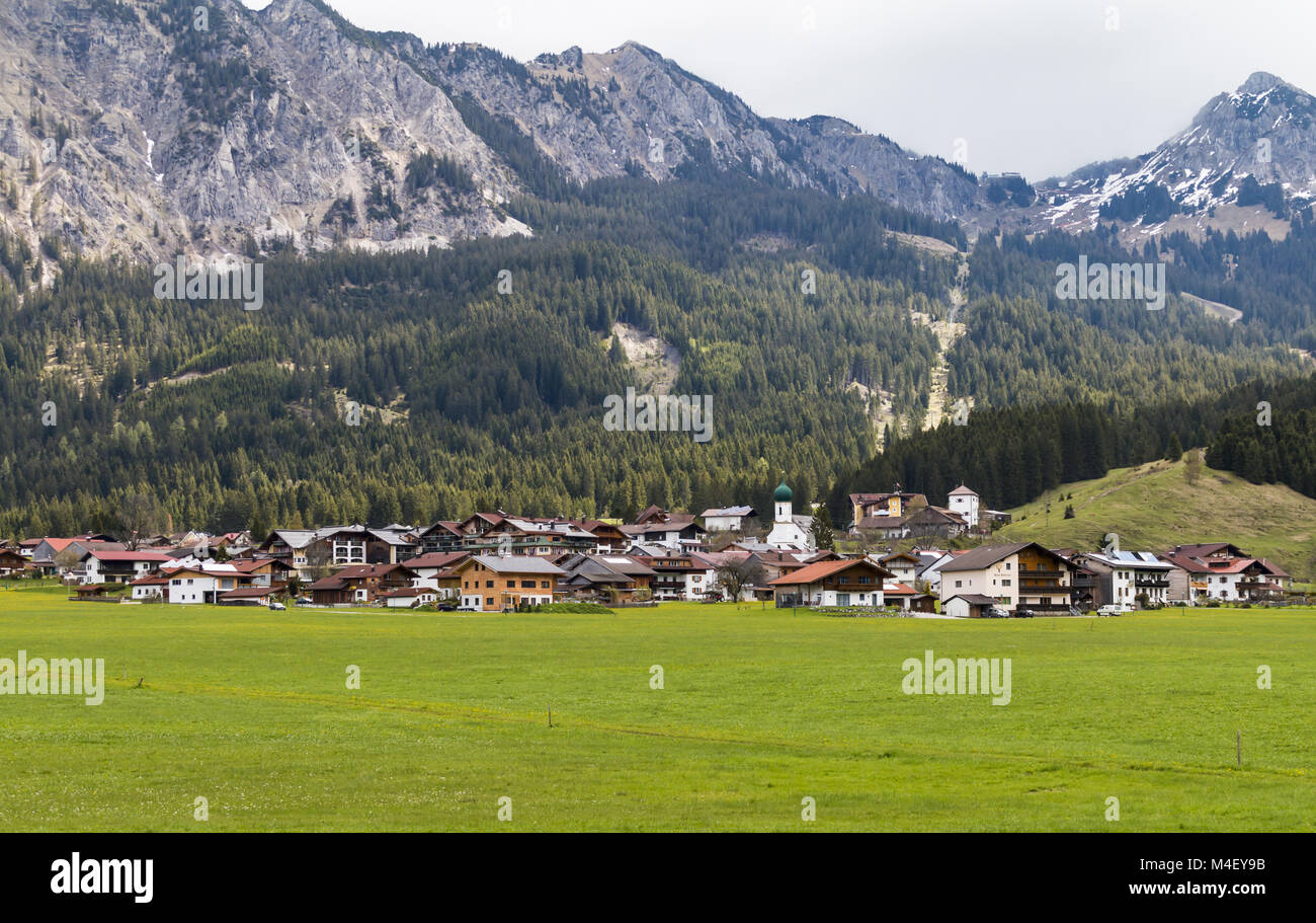 Graen, Valle di Tannheim, Tirolo, Austria Foto Stock