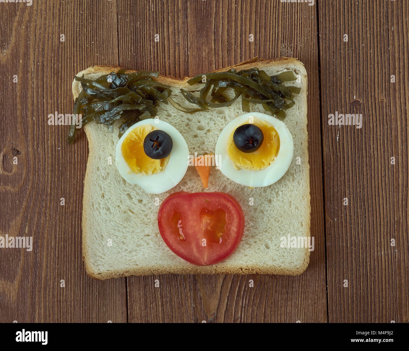 Sandwich Divertenti Per Bambini Foto Stock Alamy