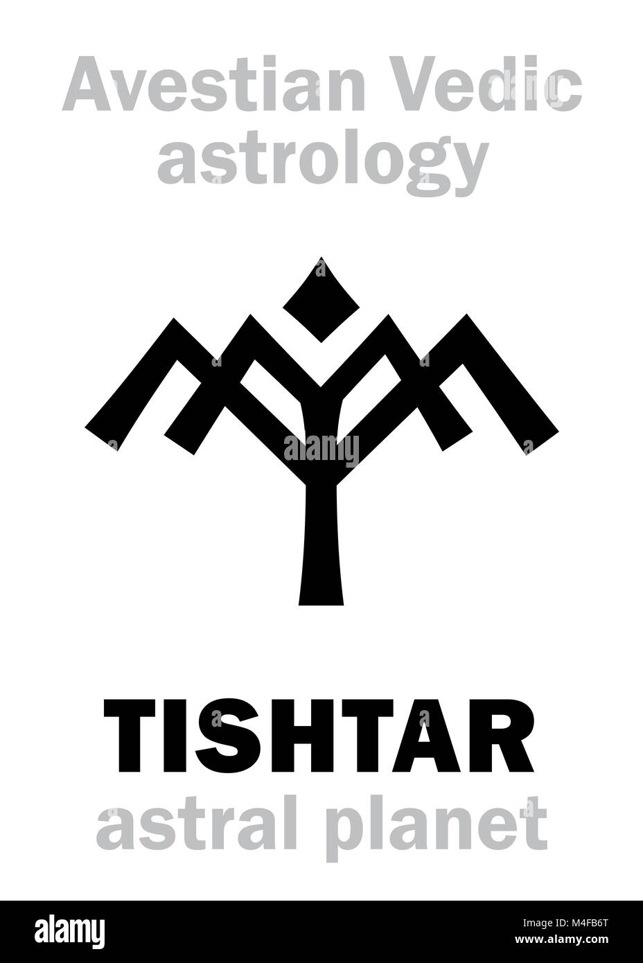Astrologia: pianeta astrale TISHTAR Foto Stock Astrologia: pianeta astrale TISHTAR Foto Stock