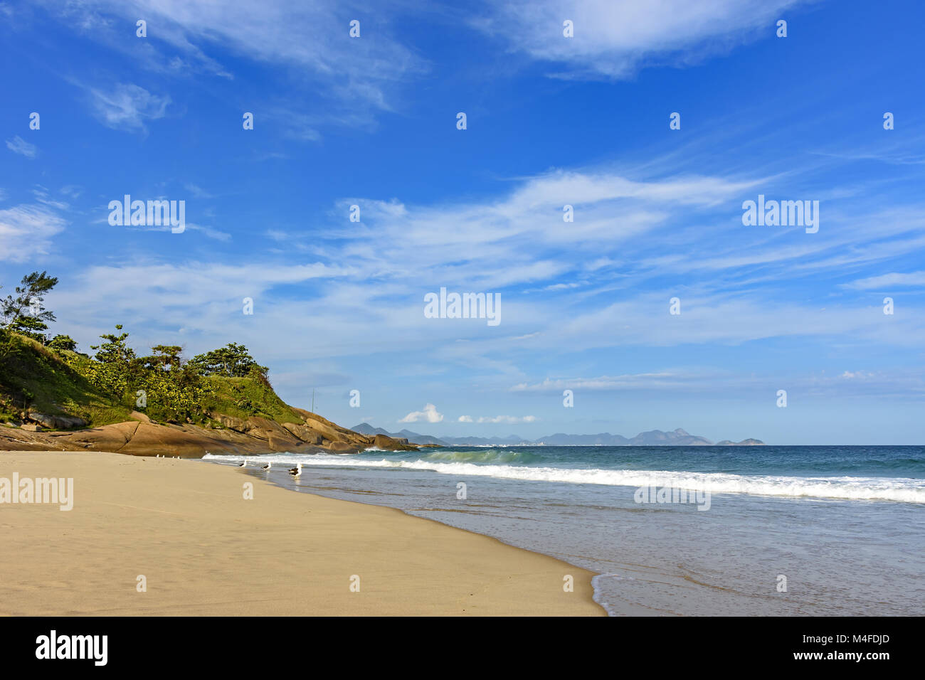 Devil's Beach, Ipanema Foto Stock