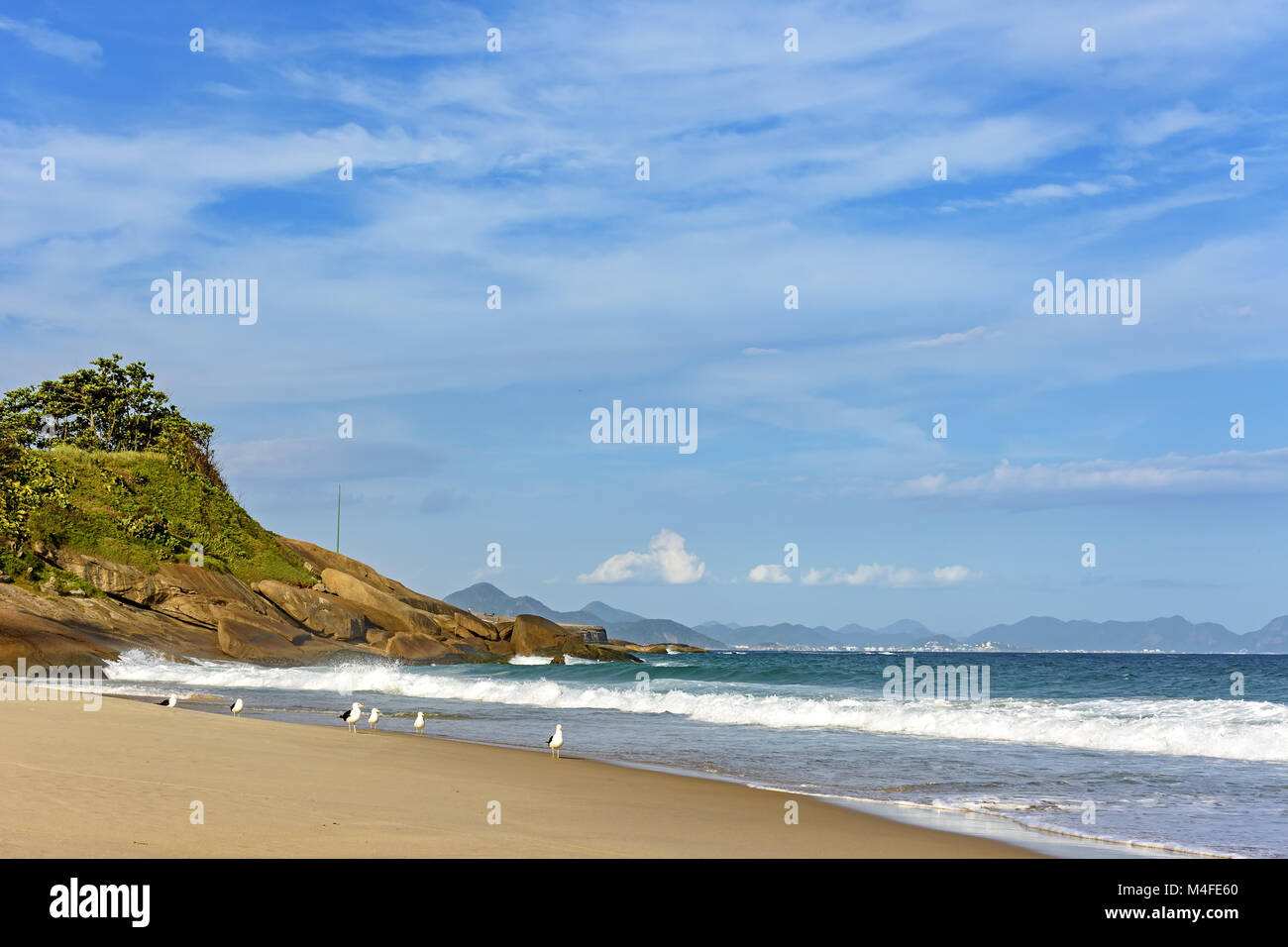 Devil's Beach, Ipanema Foto Stock