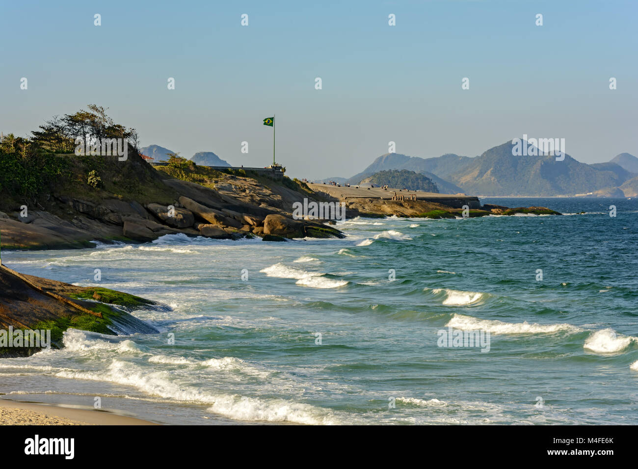 Devil's Beach, Ipanema Foto Stock