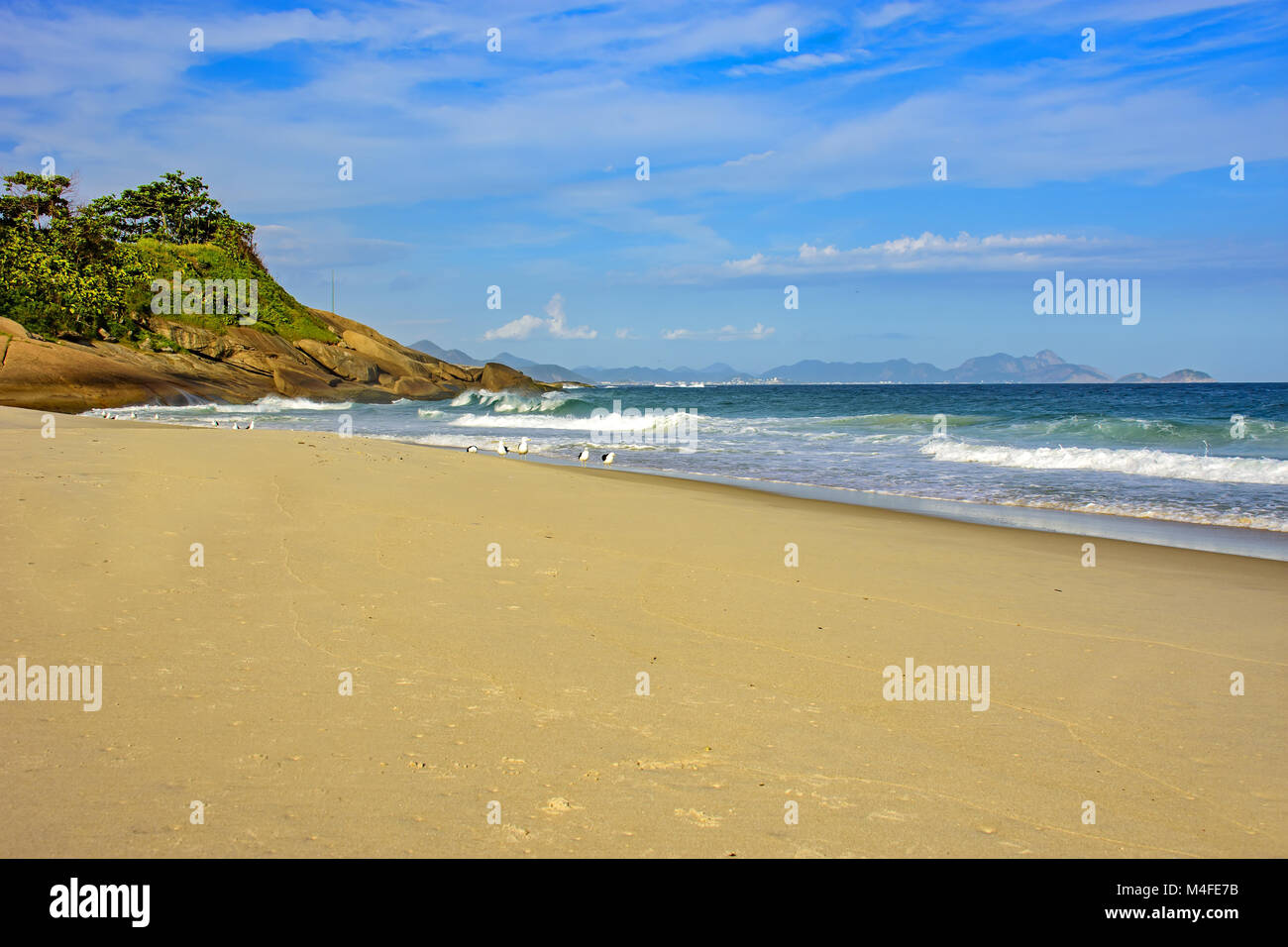 Devil's Beach, Ipanema Foto Stock