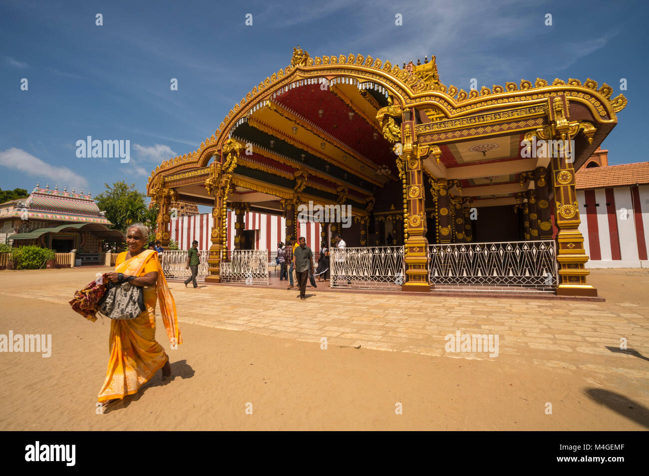 Asia,srilanka,jaffna,Nallur Kandaswamy tempio Foto Stock