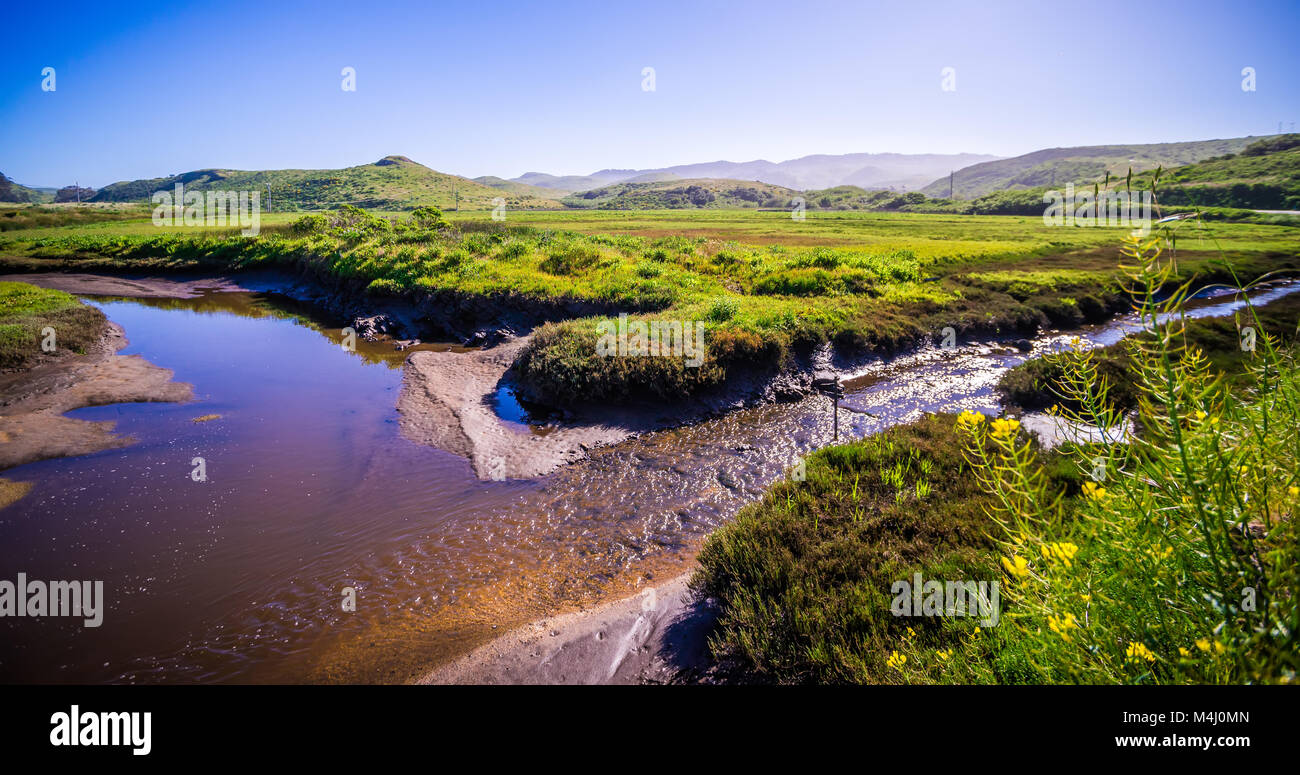 Point reyes National Seashore paesaggi in California Foto Stock