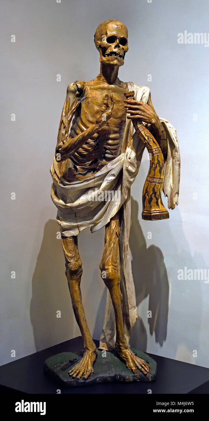 La Muerte- Morte 1522 da Gil de Ronza 1483-1534 master 16esimo secolo Spagna, Spagnolo, Foto Stock