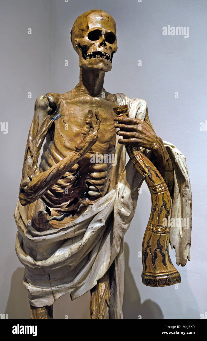 La Muerte- Morte 1522 da Gil de Ronza 1483-1534 master 16esimo secolo Spagna, Spagnolo, Foto Stock