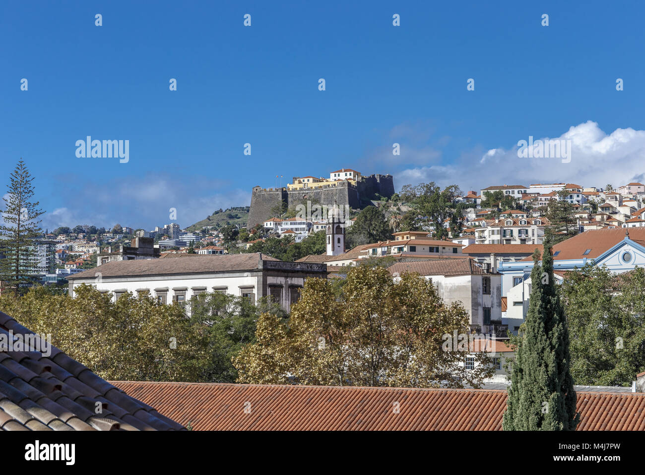 Funchal - Il centro storico di Sé - Madera Foto Stock