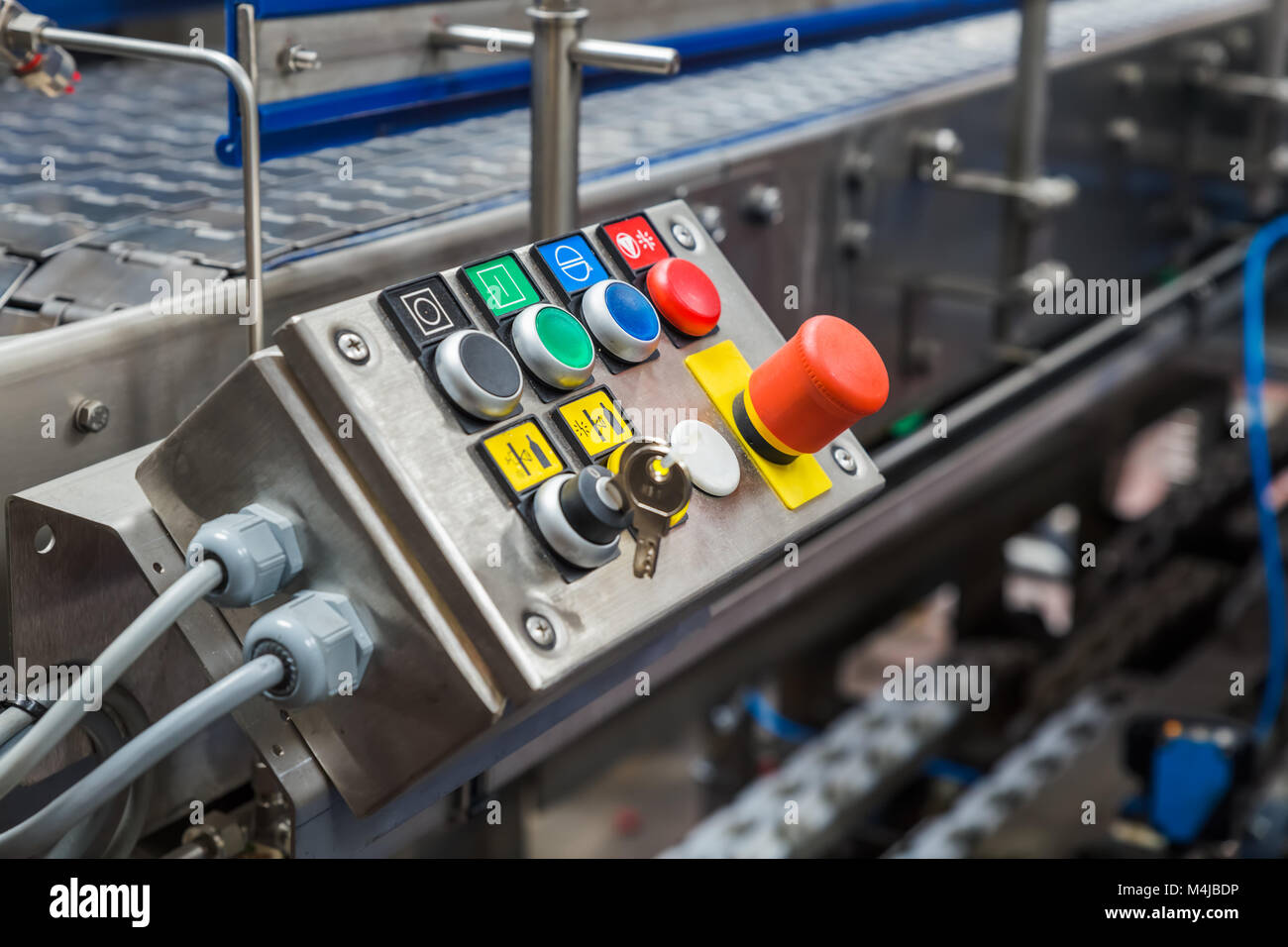 L'apparecchiatura di fabbrica - tecnologia di sfondo Foto Stock