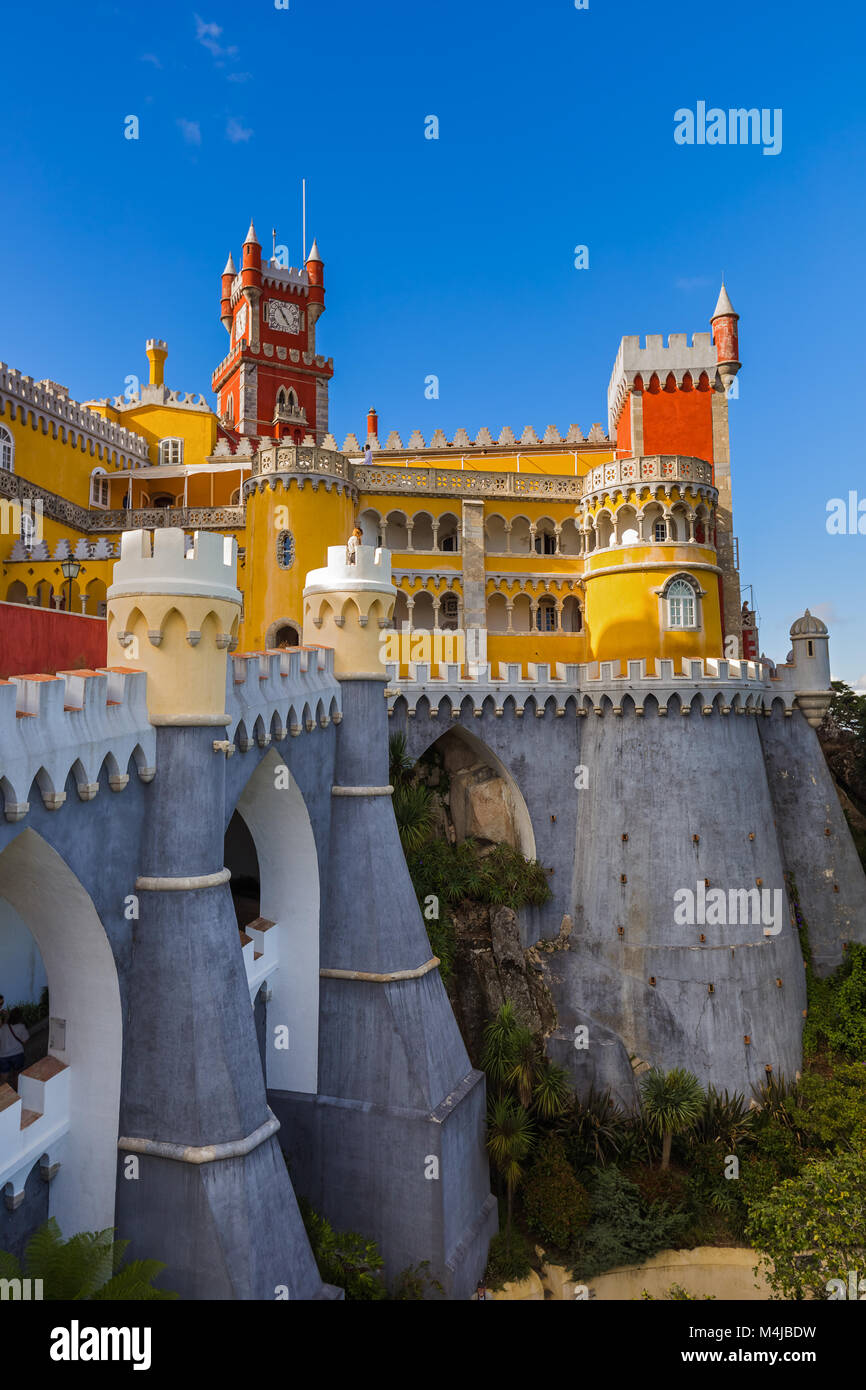 Pena nel Palazzo di Sintra - Portogallo Foto Stock