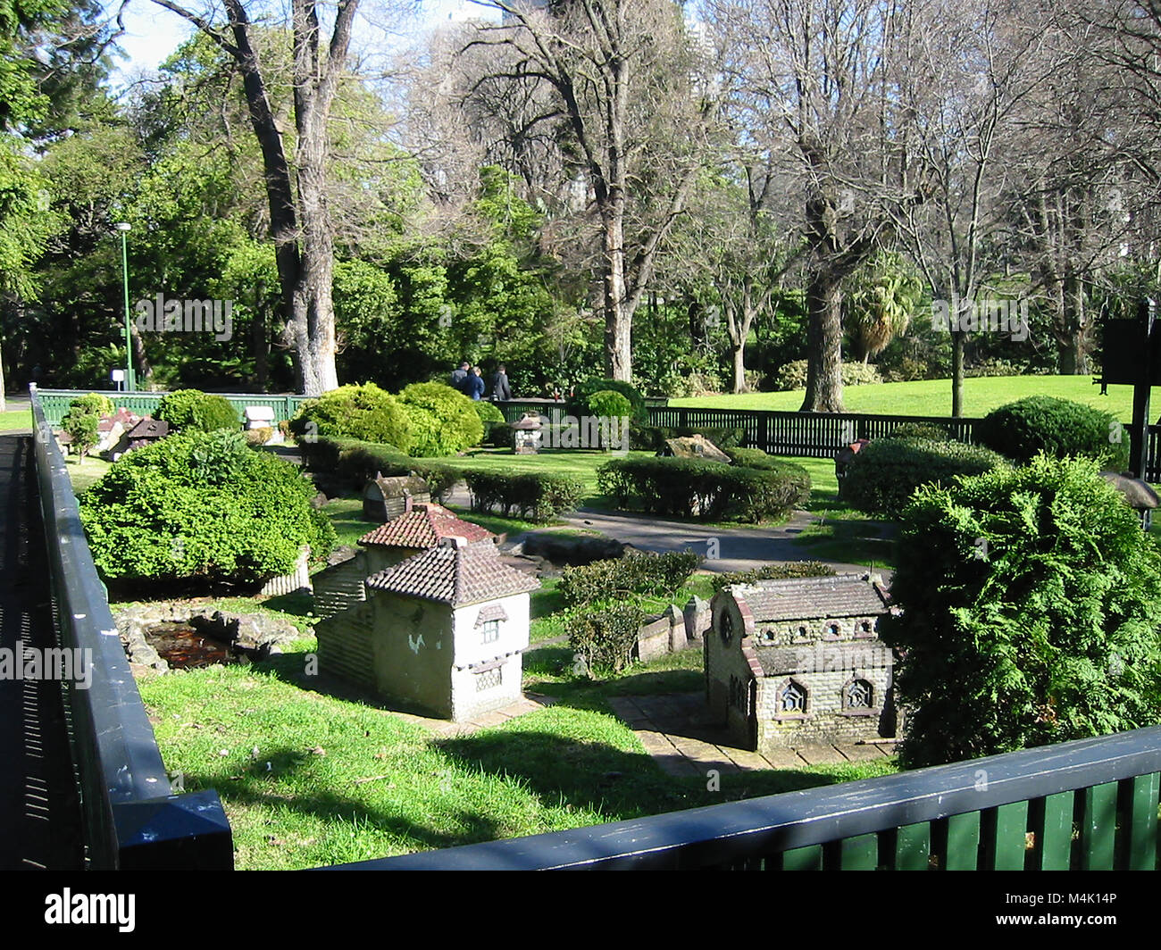 I Giardini Fitzroy a Melbourne, Australia Foto Stock
