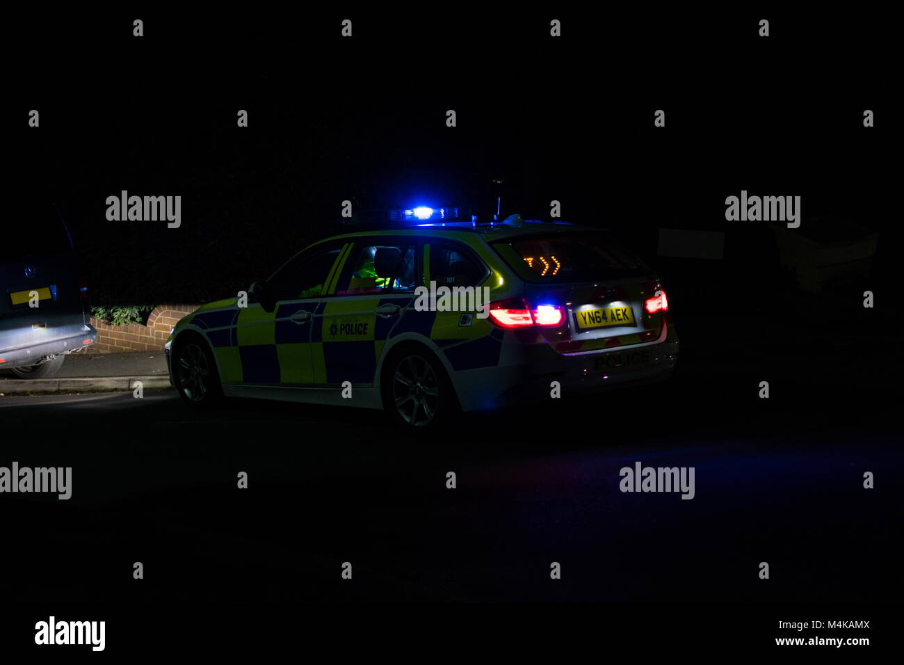 Il South Yorkshire Police BMW 330D xDrive strade unità di polizia Foto Stock