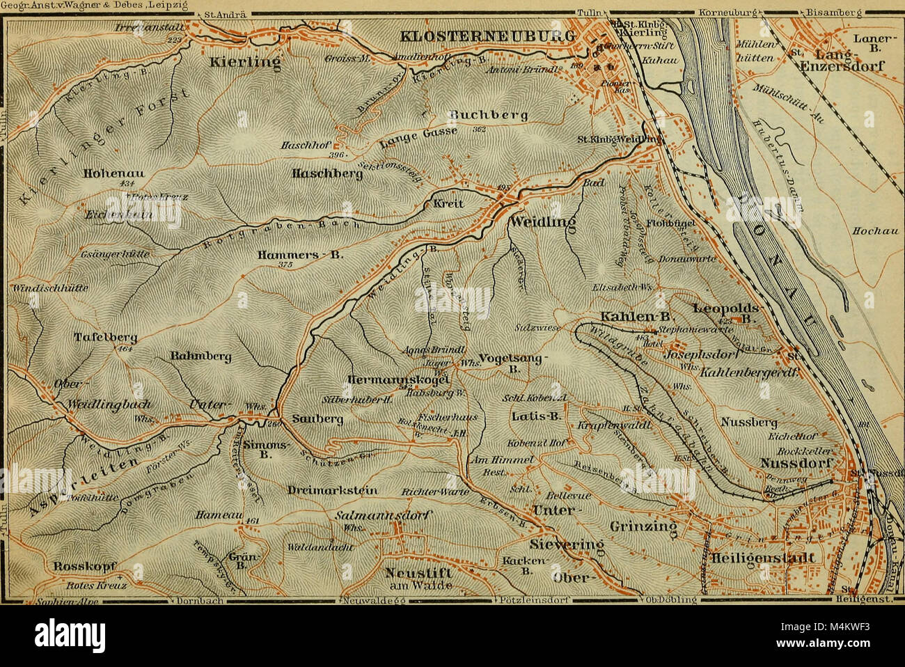 La Austria-ungheria - con escursioni a Cetinje, Belgrado, e Bucarest - Manuale per i viaggiatori (1911) (14592201989) Foto Stock