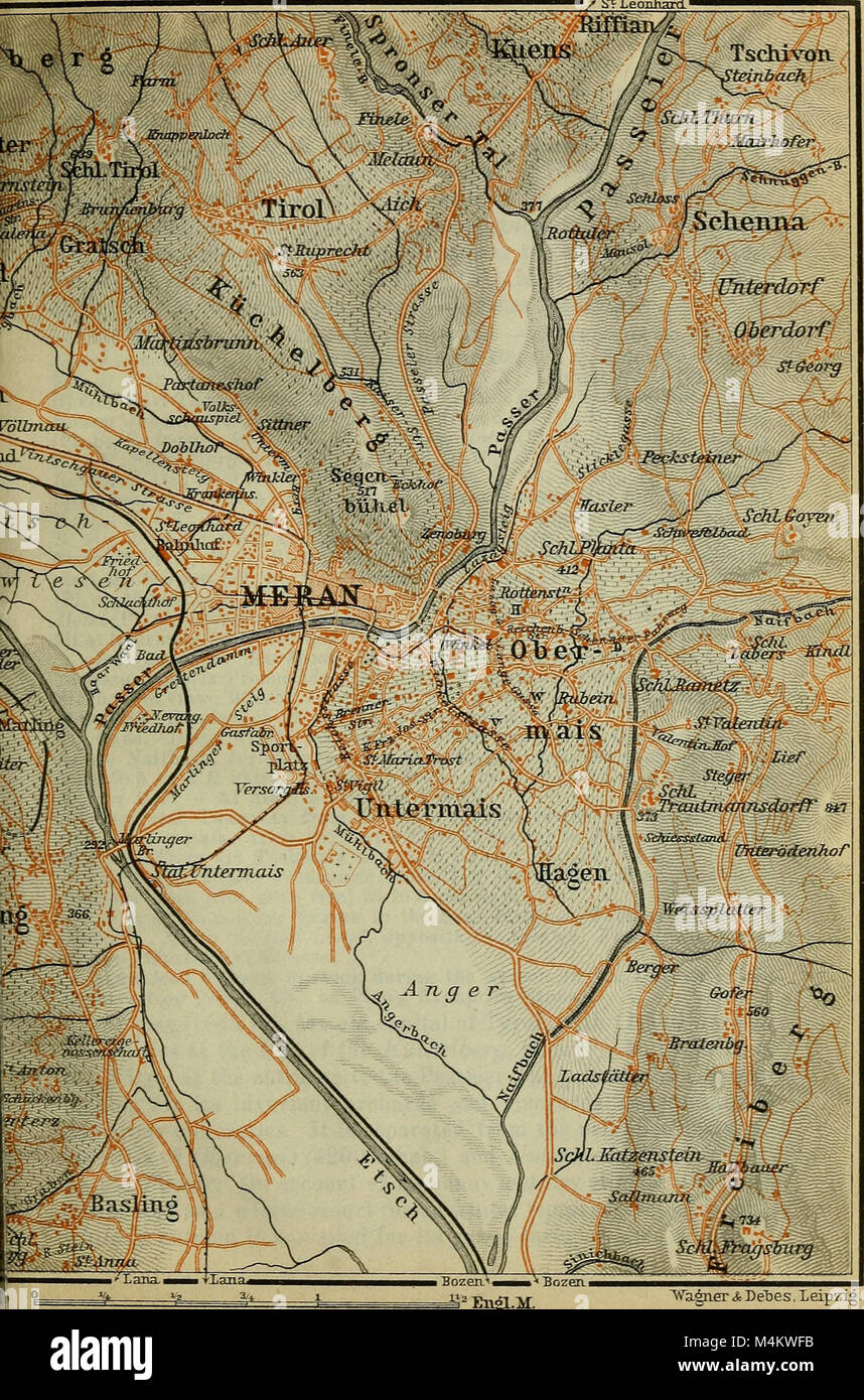La Austria-ungheria - con escursioni a Cetinje, Belgrado, e Bucarest - Manuale per i viaggiatori (1911) (14592401089) Foto Stock