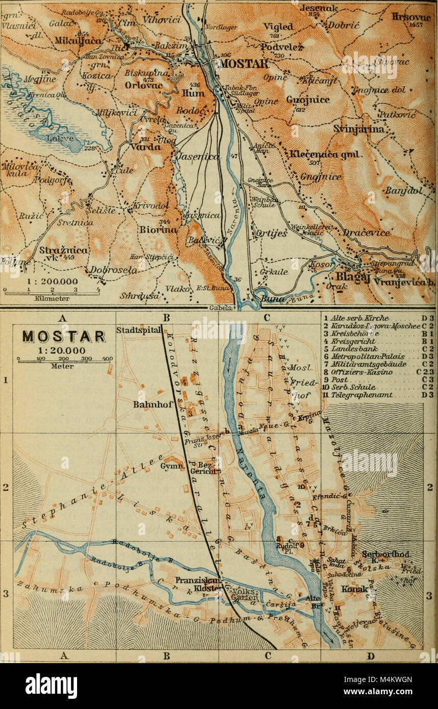 La Austria-ungheria - con escursioni a Cetinje, Belgrado, e Bucarest - Manuale per i viaggiatori (1911) (14756391626) Foto Stock