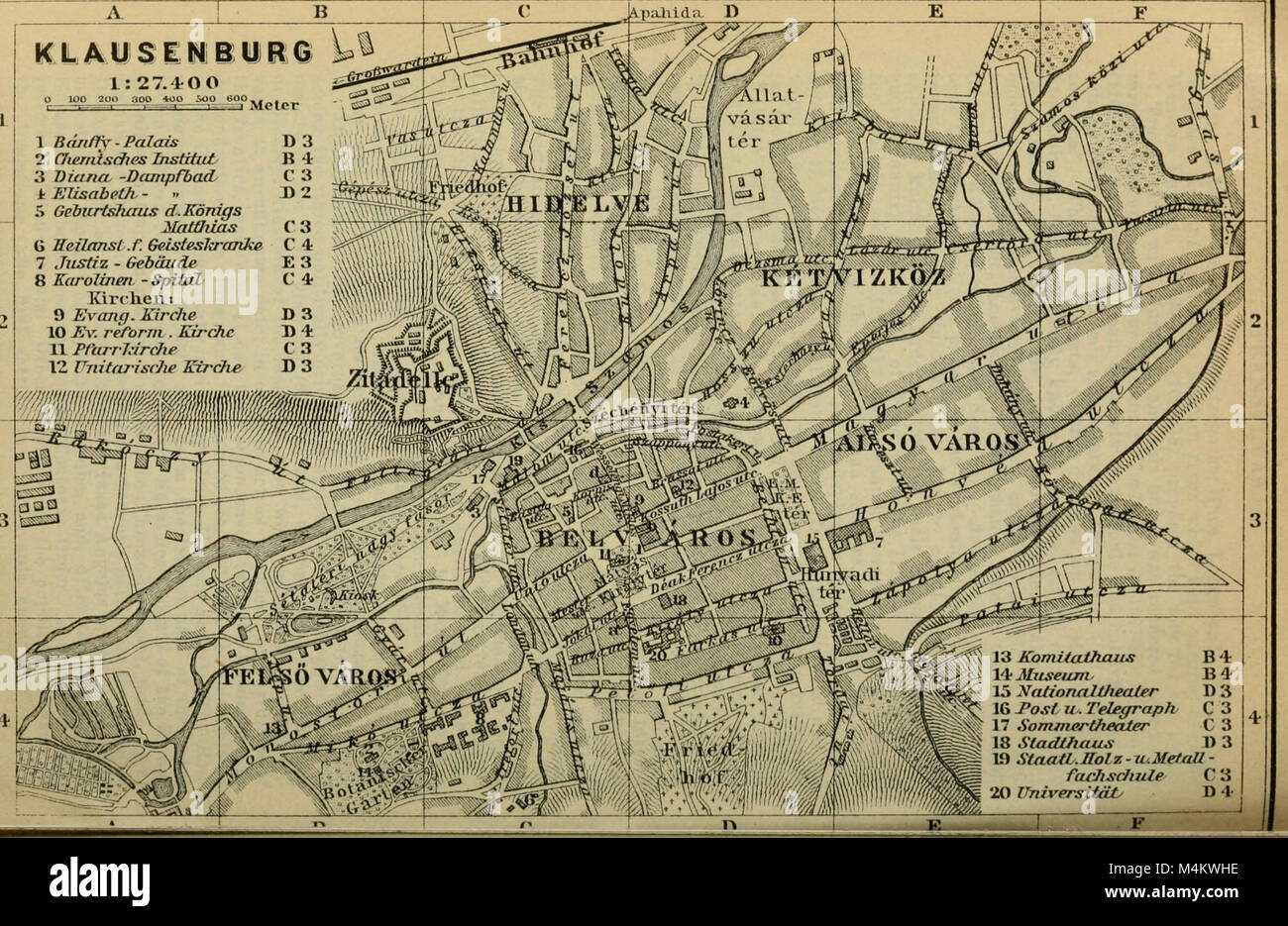 La Austria-ungheria - con escursioni a Cetinje, Belgrado, e Bucarest - Manuale per i viaggiatori (1911) (14777182324) Foto Stock