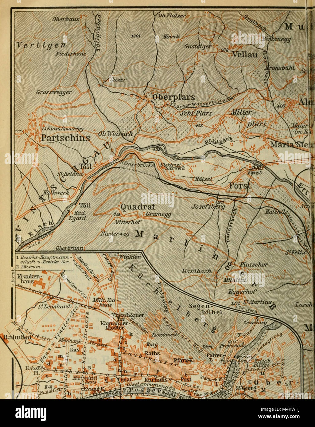 La Austria-ungheria - con escursioni a Cetinje, Belgrado, e Bucarest - Manuale per i viaggiatori (1911) (14778717152) Foto Stock