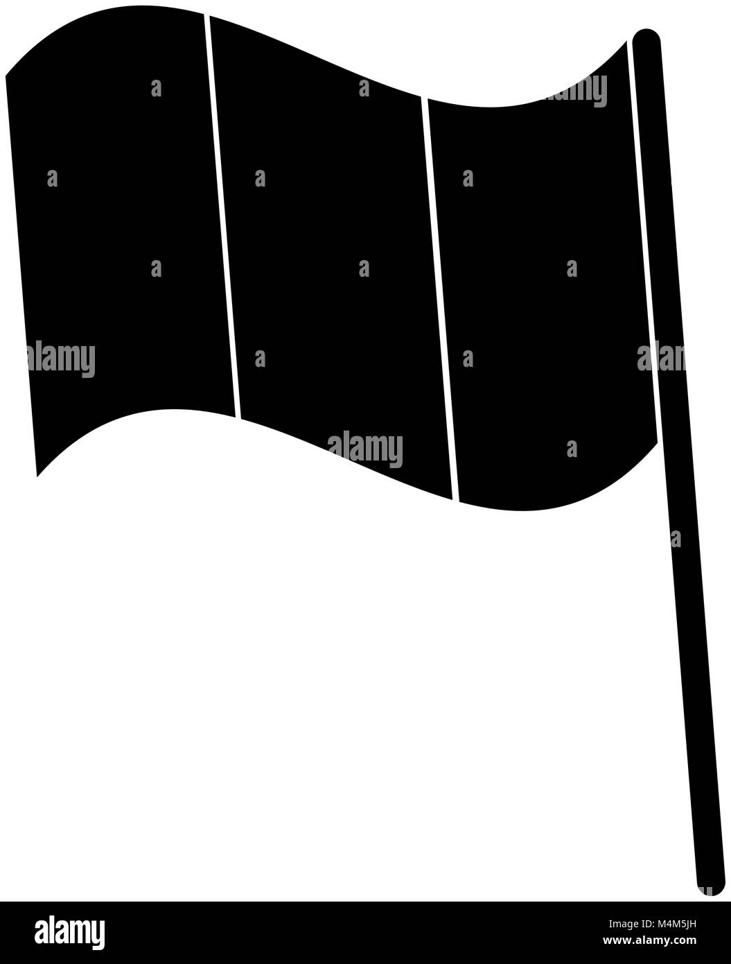 Irlanda bandiera isolato Illustrazione Vettoriale