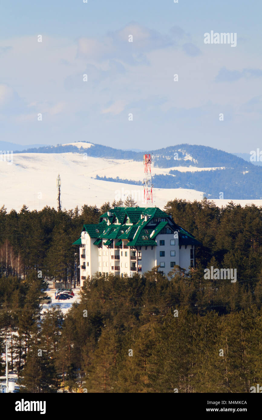 Bella Zlatibor mountain in Serbia Foto Stock