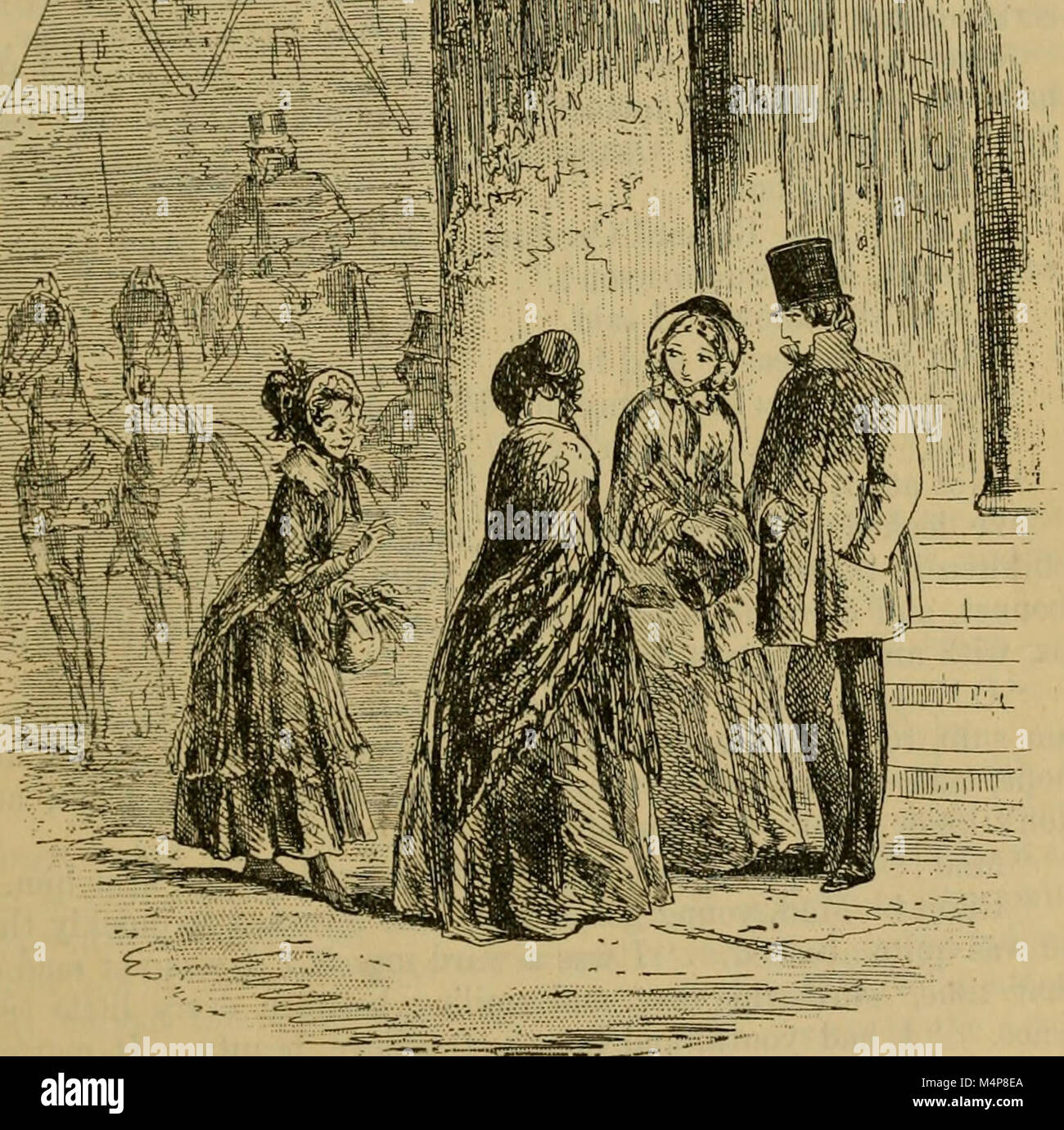 Bleak House (1895) è un romanzo di Charles Dickens che critica il sistema giuridico e le questioni sociali nell'Inghilterra vittoriana, concentrandosi sul caso giudiziario della Chancery e sulle vite da esso colpite. Foto Stock
