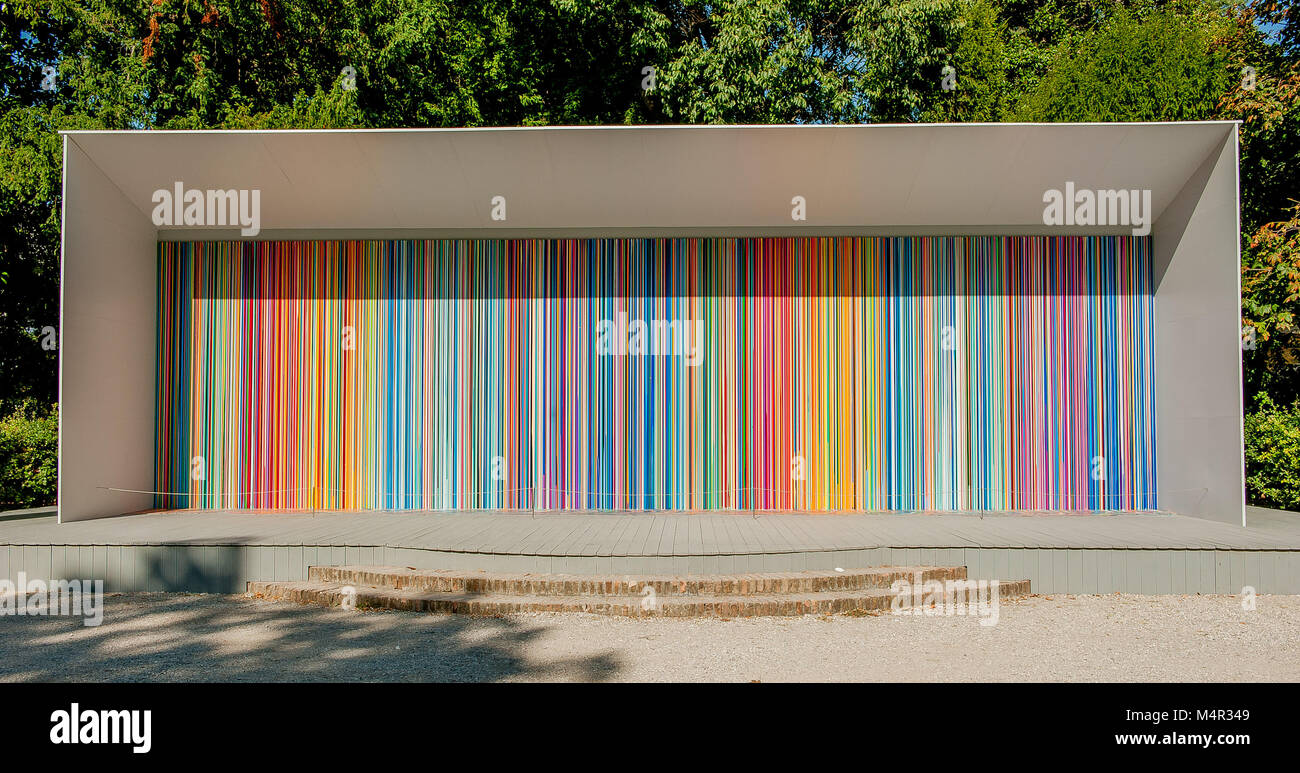 Venezia Italia Agosto 2017: 57ª Biennale di arte Foto Stock