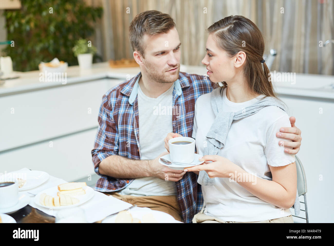 Il marito abd moglie Foto Stock