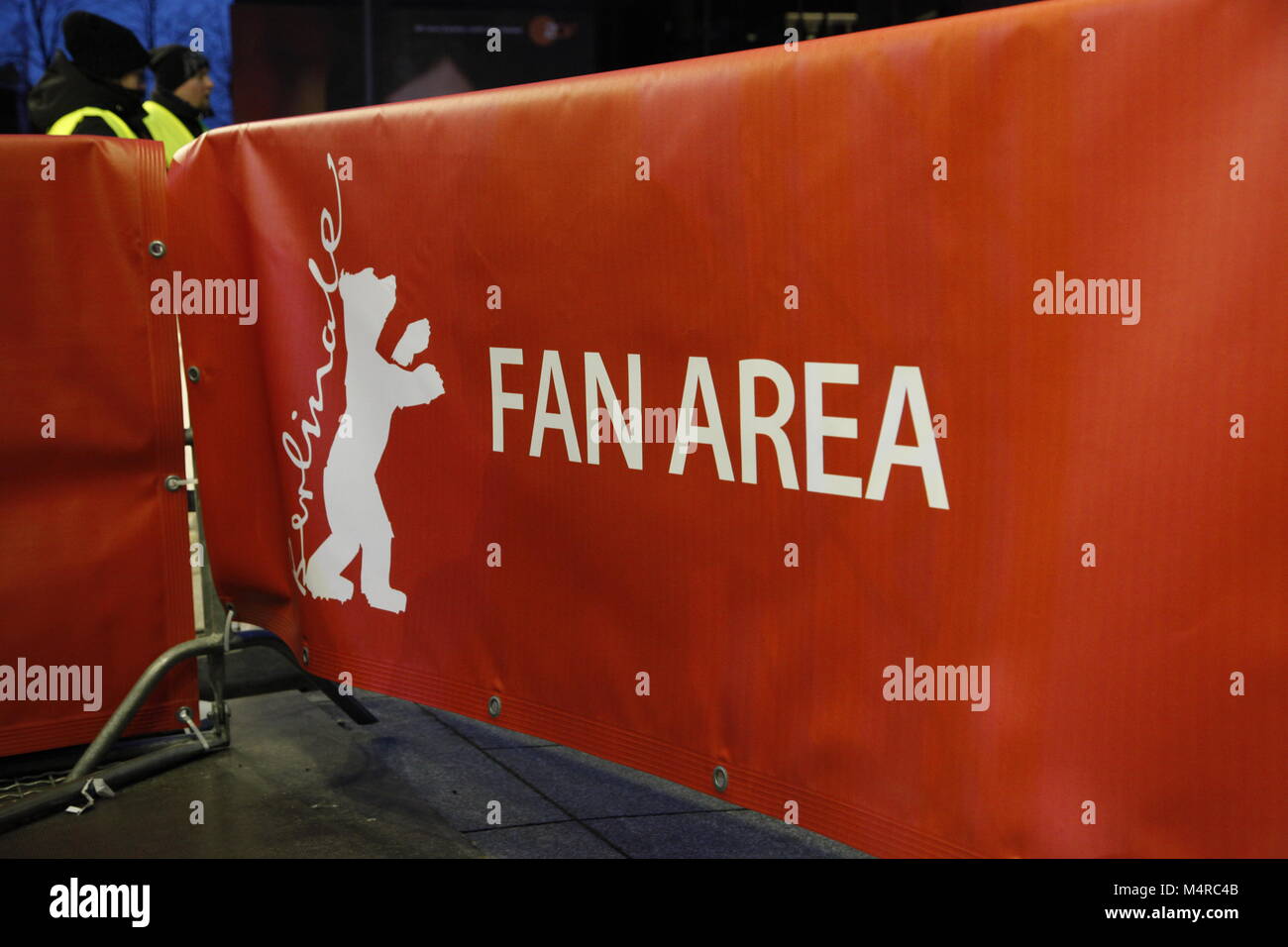 Area della ventola alla Berlinale Palast a Potsdamer Platz Foto Stock