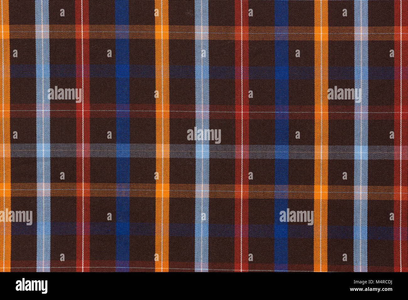 Maglietta classica perfetta a scacchi in francese, italiano dei motivi. Retrò collezione tessile. Foto Stock