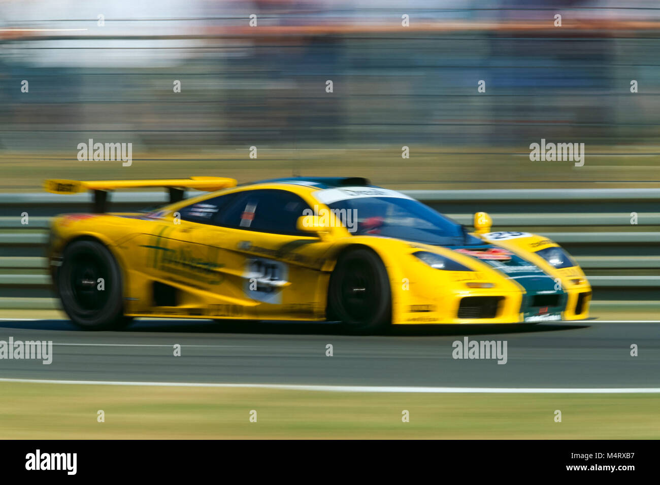 24H di Le Mans 1996, la McLaren F1 GTR Foto Stock