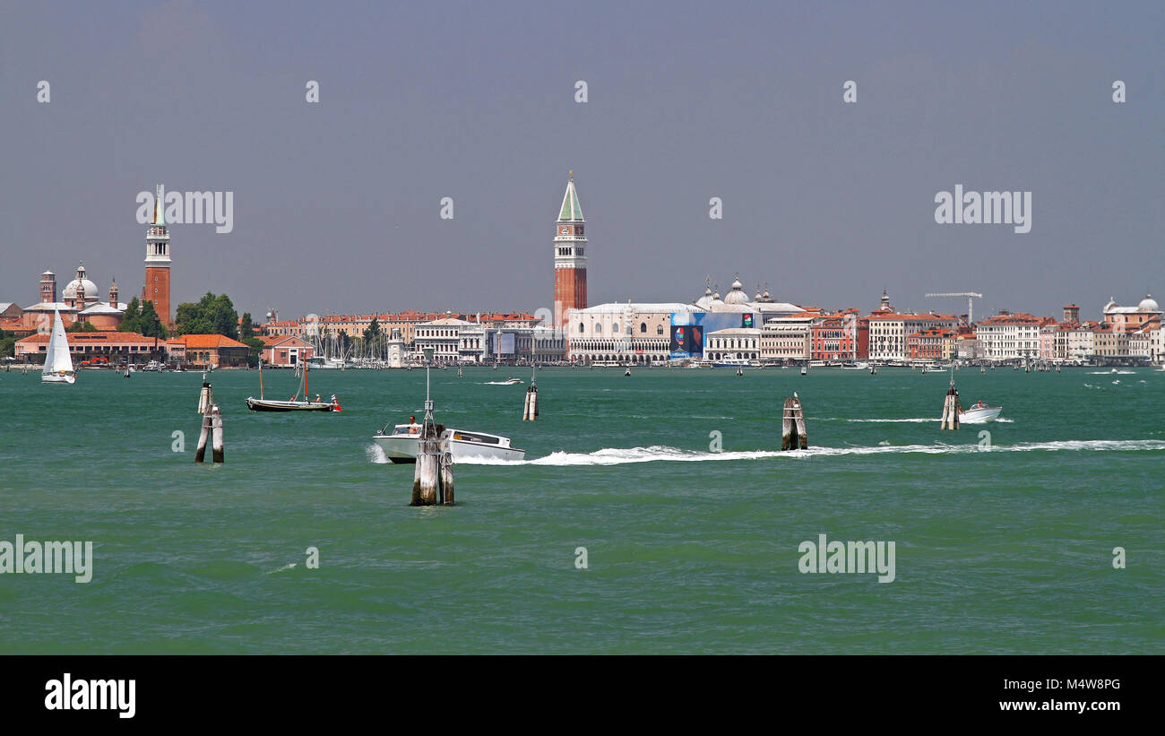 Laguna di Venezia Foto Stock