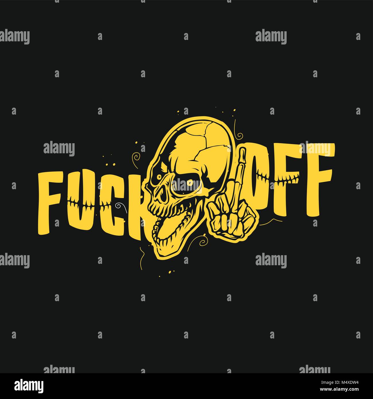 Golden realistici testa cranio illustrazione vettoriale. Illustrazione Vettoriale