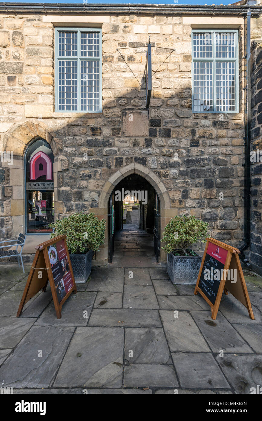 Blackfriars, Newcastle upon Tyne, Regno Unito Foto Stock