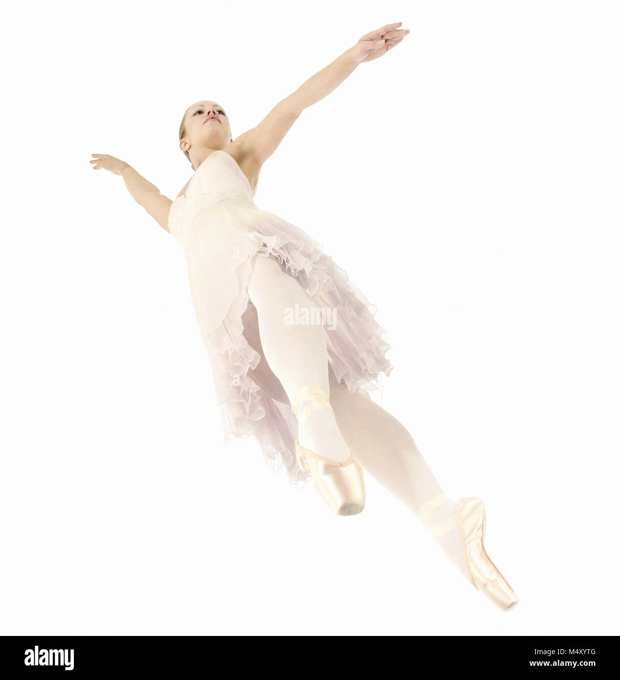 Una ballerina Foto Stock