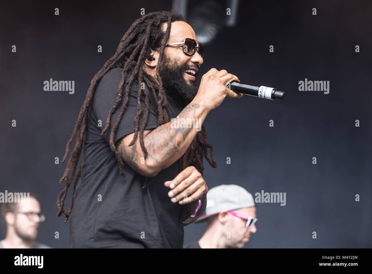 Gentleman e Ky Mani Marley Foto Stock