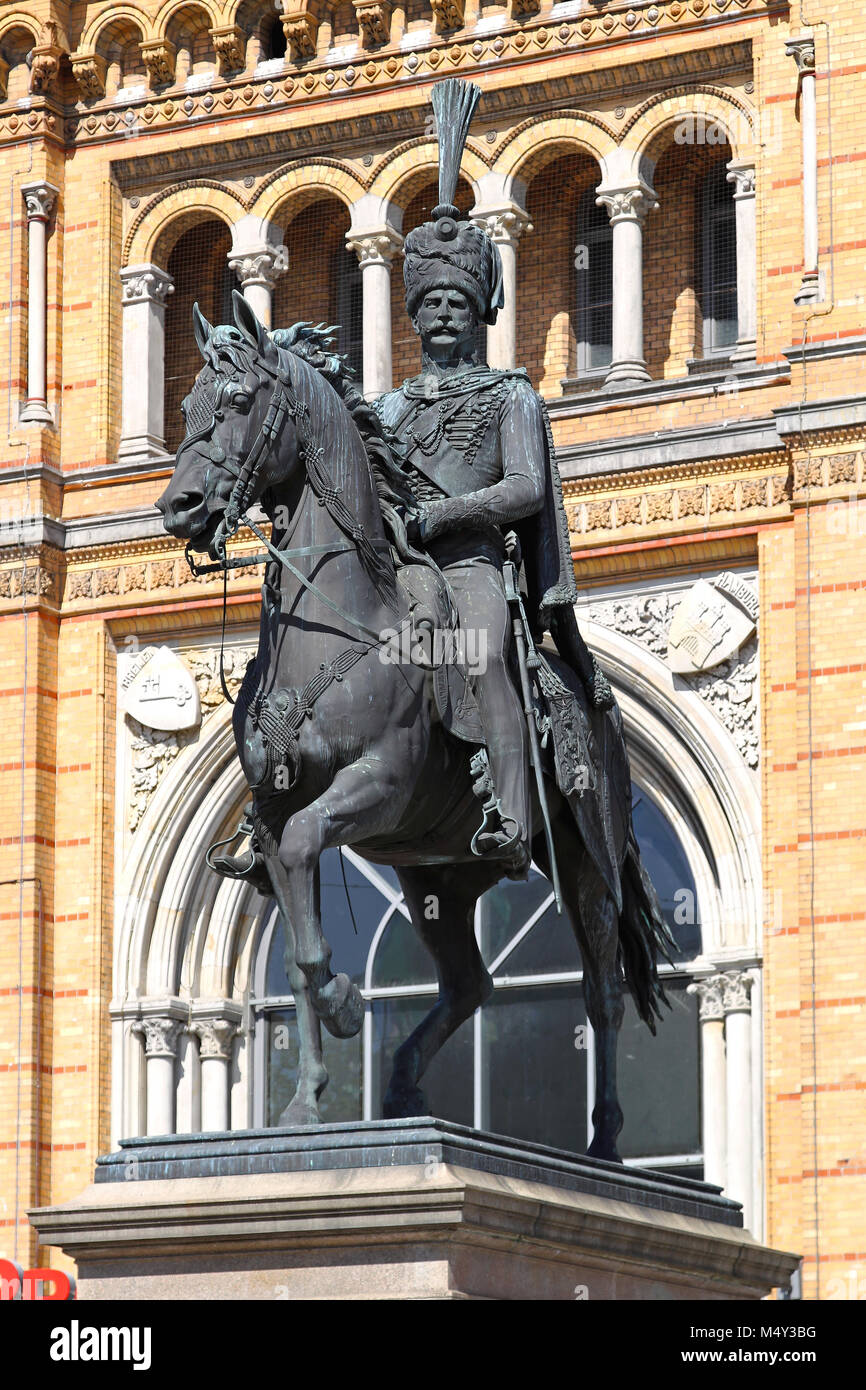 Ernest Augustus mi Hannover Foto Stock