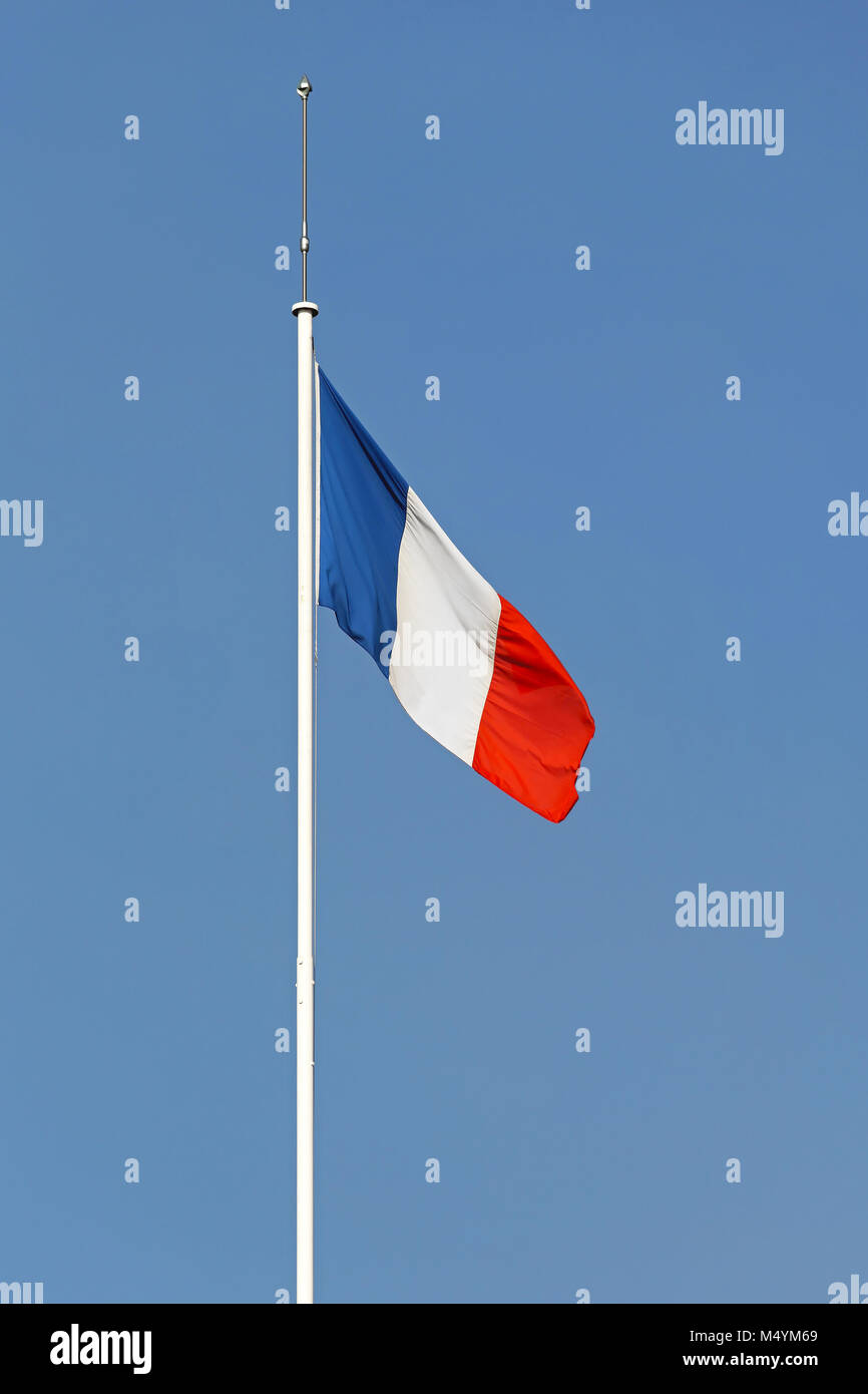 Bandiera francese Foto Stock