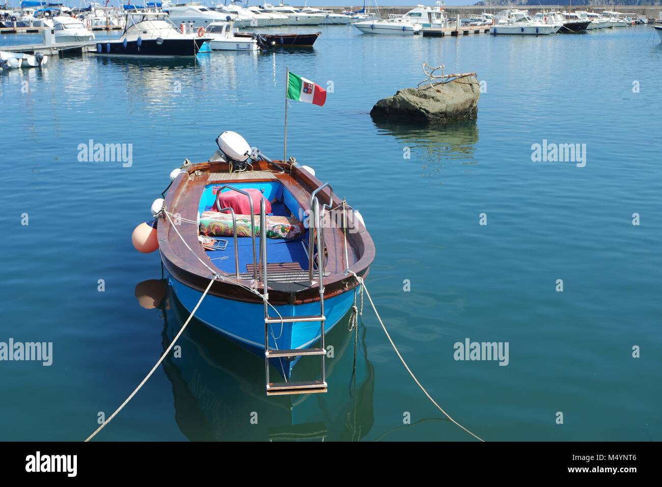 Ischia. Dal porto di Forio Foto Stock