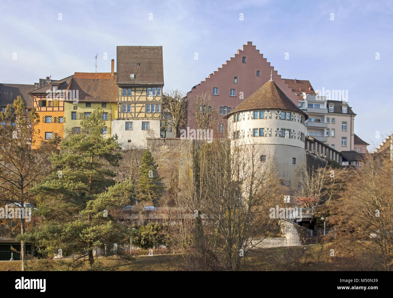 Città vecchia storica Engen Foto Stock